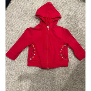 Vintage Christie Brooks girls Red Jacket Size 4